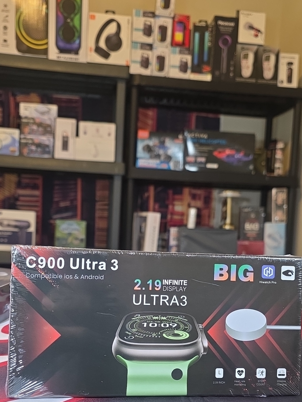 C900 Ultra 3 Smartwatch - Black FACTORY SEALED